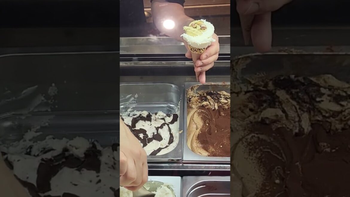 ice cream rose in Paris