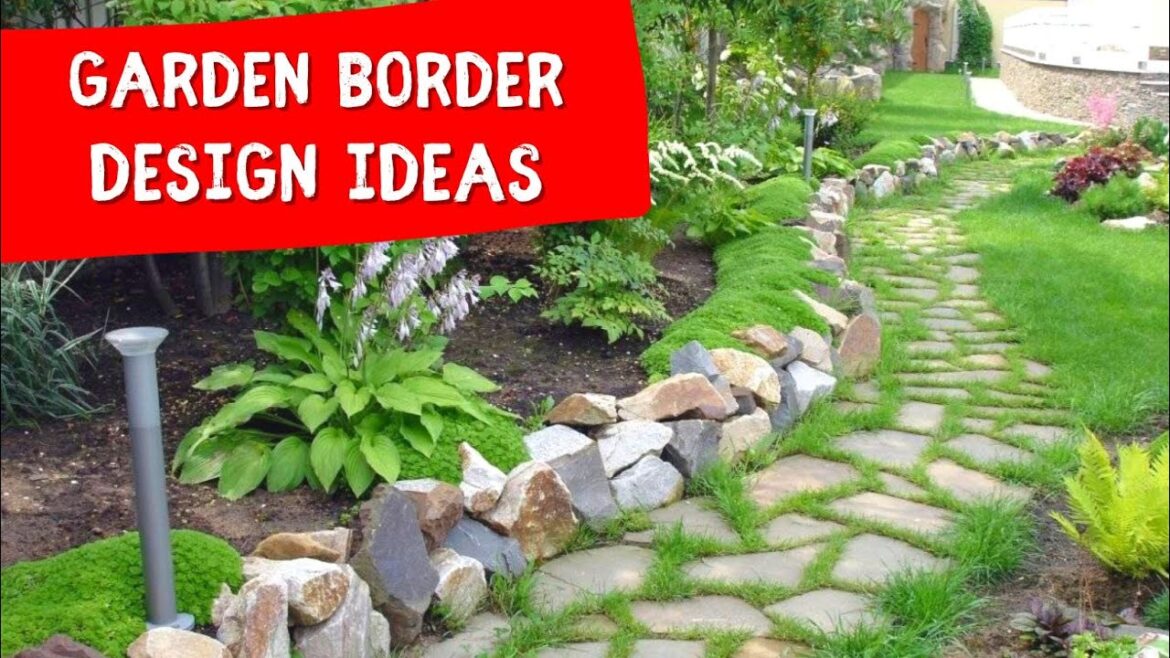 Garden borders design ideas 🍀 Front yard landscaping for your home