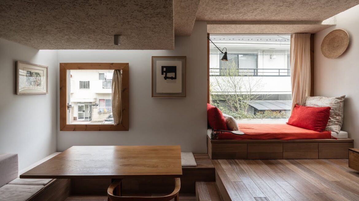 Japanese Architect Makes Clever Use of a 45m2 Site in Tokyo