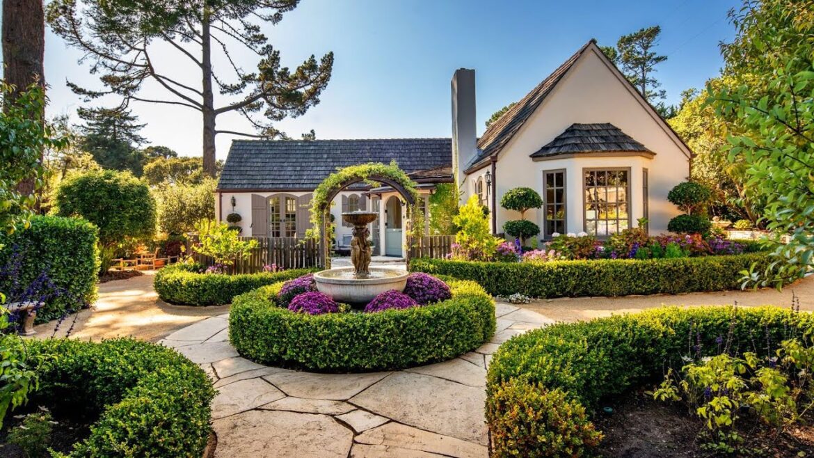 Ideas  appealing front yard in front of your house! 40 real examples!