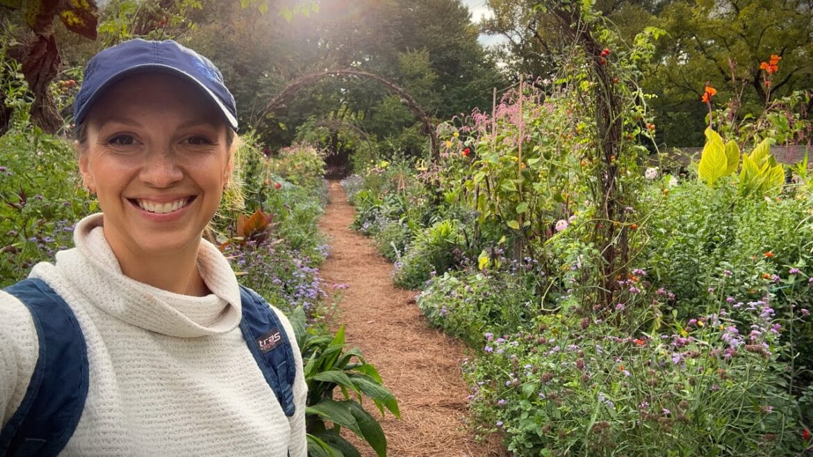 Inspirational Fall Garden Tour at Chanticleer Garden!! Great Cut Flower Garden Design & Layout Ideas