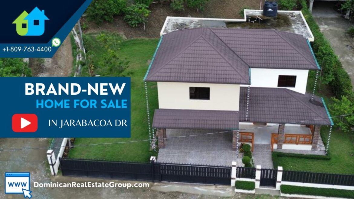 NEW HOUSE FOR SALE IN JARABACOA DOMINICAN REPUBLIC - CASA EN VENTA JARABACOA REPUBLICA DOMINICANA