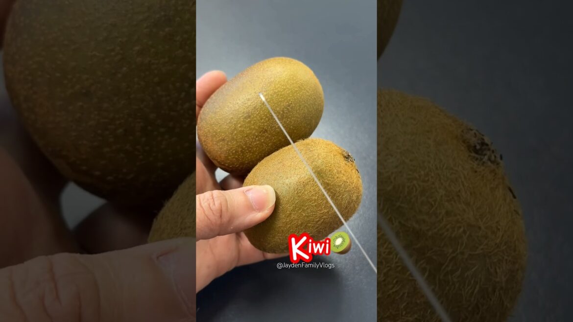 Fruit Cutting KiWi 🥝😱 #satisfying #shortsvideo #fruitcutting