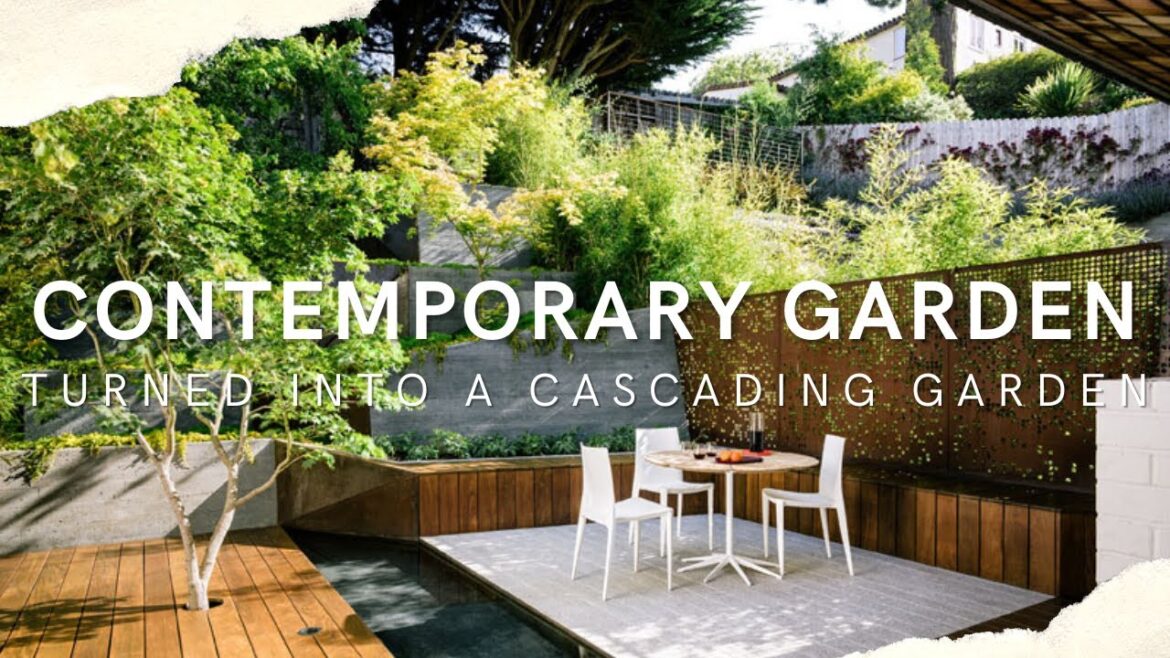 The Backyard Of This California Home Was Turned Into A Cascading Garden