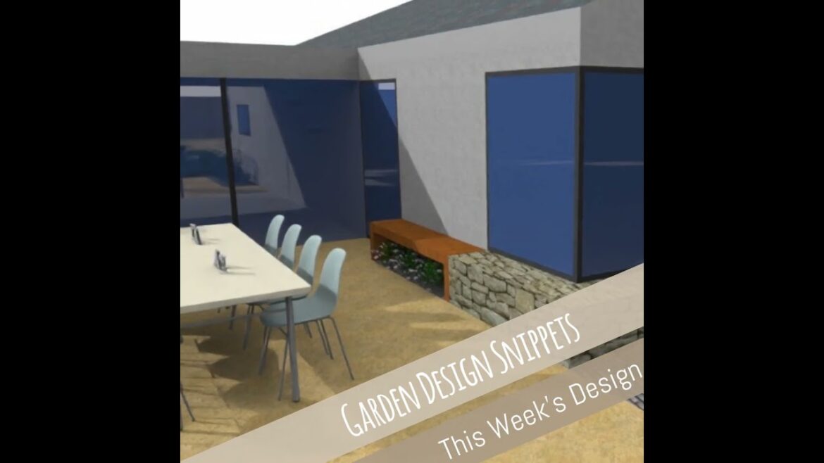 Sweeping Around the Home Garden Design Animation Short