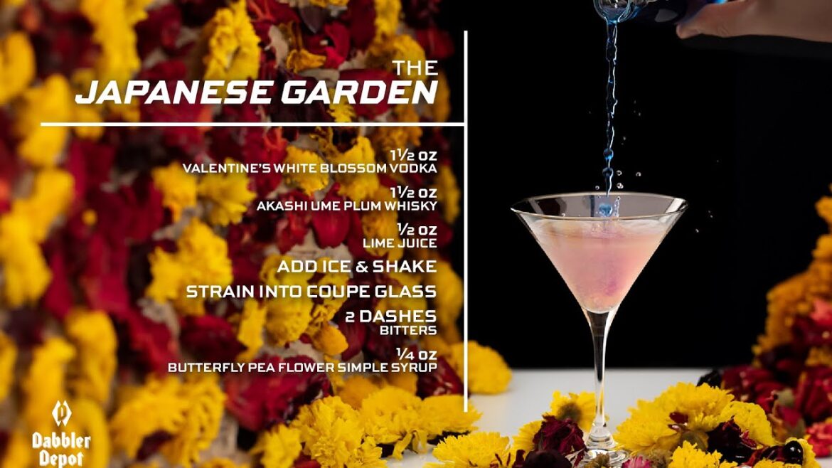 Sipping with Sharon: The "Japanese Garden" - Find YOUR Summer Cocktail Place of Zen [RECIPE]