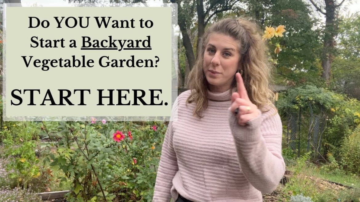Are You Ready to Start Your Backyard Vegetable Garden THIS Year? Beginners Start Here. Are You Ready to Start Your Backyard Vegetable Garden THIS Year? Beginners Start Here.