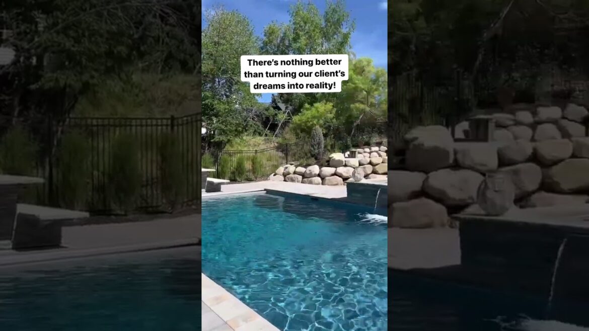 Luxury Dream Backyard: Pool, Hot Tub, Sports Court, & More | #UtahLandscaping #Pools #LuxuryBackyard Luxury Dream Backyard: Pool, Hot Tub, Sports Court, & More | #UtahLandscaping #Pools #LuxuryBackyard