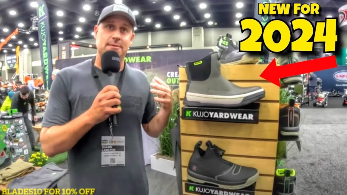 Lawn Care & Landscaper booths, shoes and pants made just for you