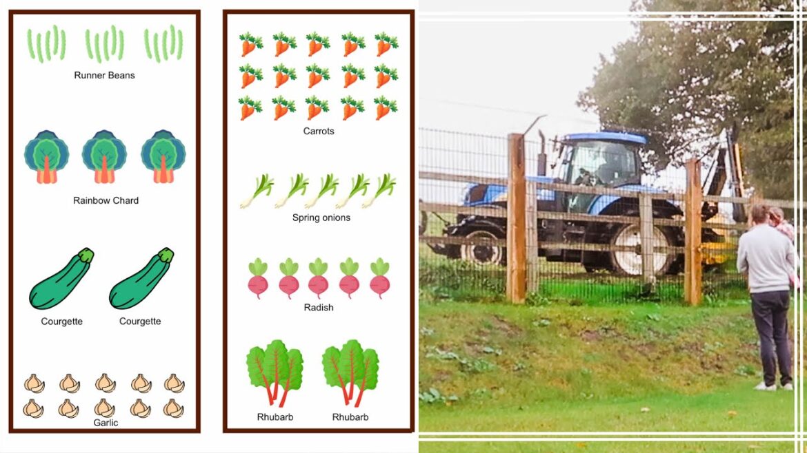 AMBITIOUS KITCHEN GARDEN PLANS & WE'RE ALL SICK! | CHRIS & EVE