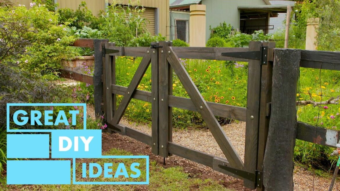 How to make a Garden gate | DIY | Great Home Ideas