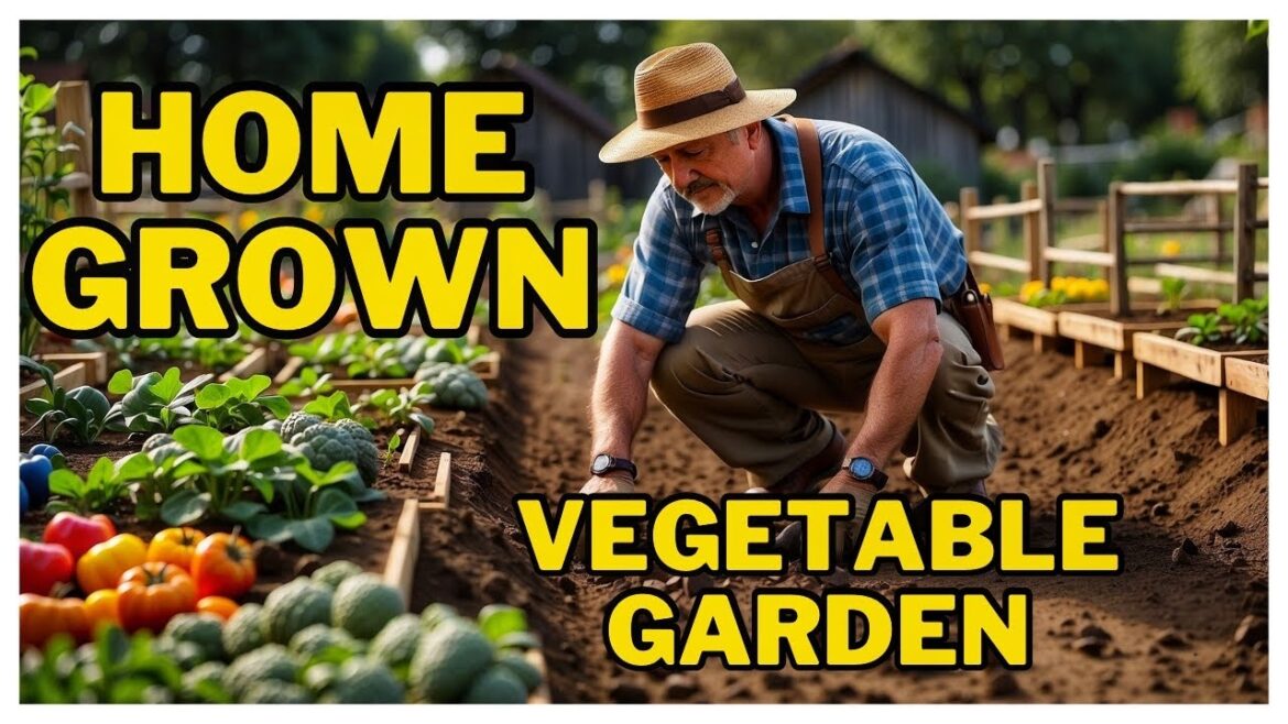 HOW TO GROW YOUR OWN VEGETABLE GARDEN HOW TO GROW YOUR OWN VEGETABLE GARDEN