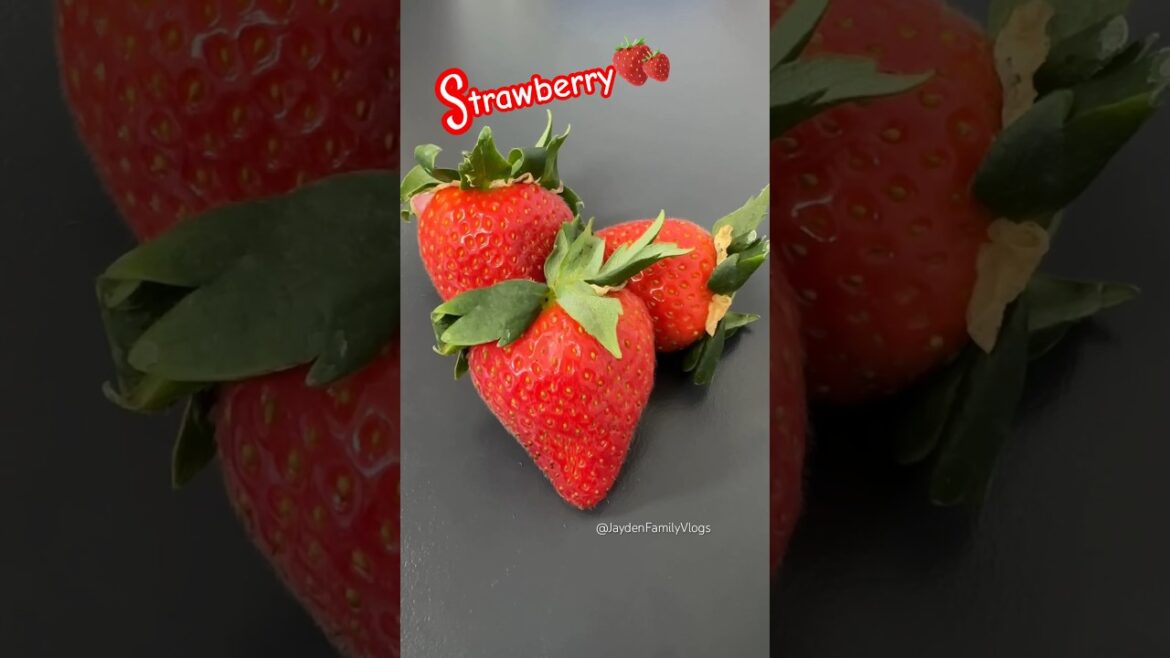 Fruit Cutting Strawberry 🍓😍 #satisfying #shorts #fruit #fruitcutting #strawberry #shortsvideo #fyp