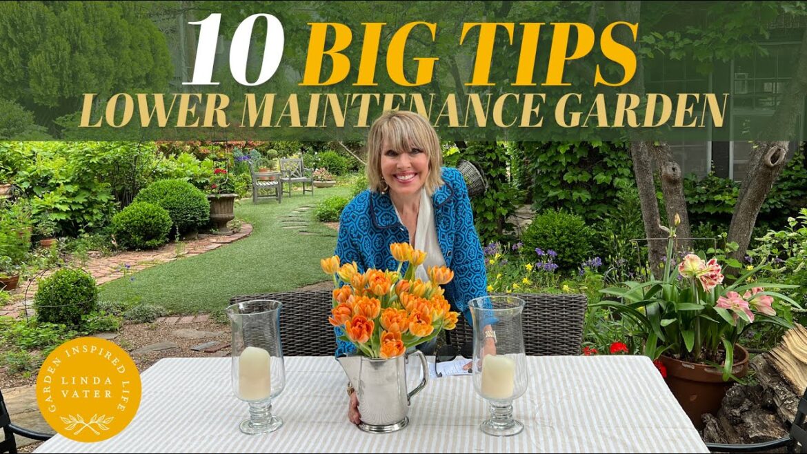 10 Tips for a Low Maintenance Garden
