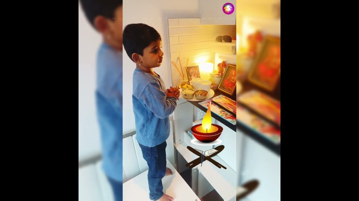 Radiance of Deepawali:Lighting Up Tradition|Kid Inspiration#cute#viral #shorts #trending#viralshorts