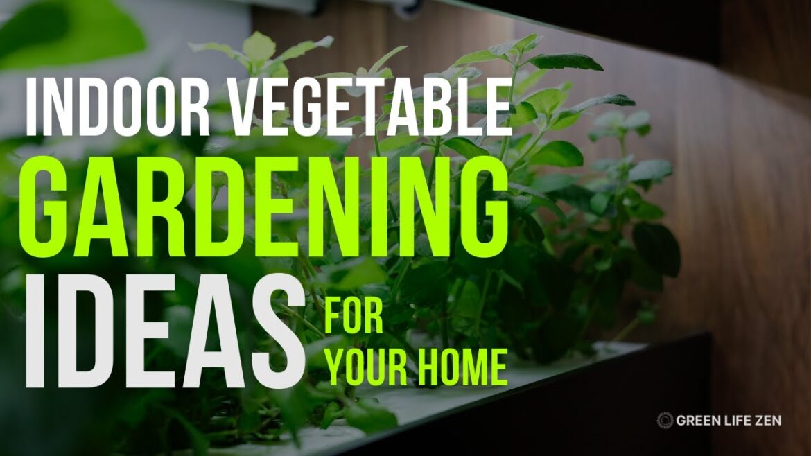 🥦 Top 10 Indoor Vegetable Gardening Ideas for Home 🥦