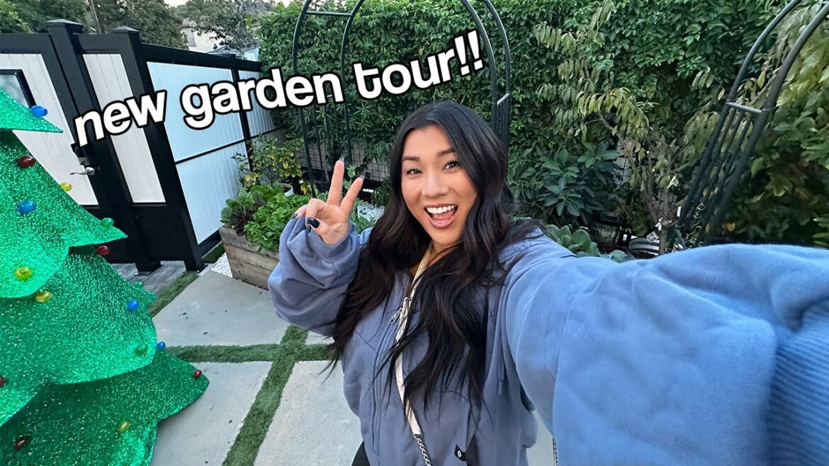 NEW GARDEN TOUR + easy lunch recipe!! NEW GARDEN TOUR + easy lunch recipe!!