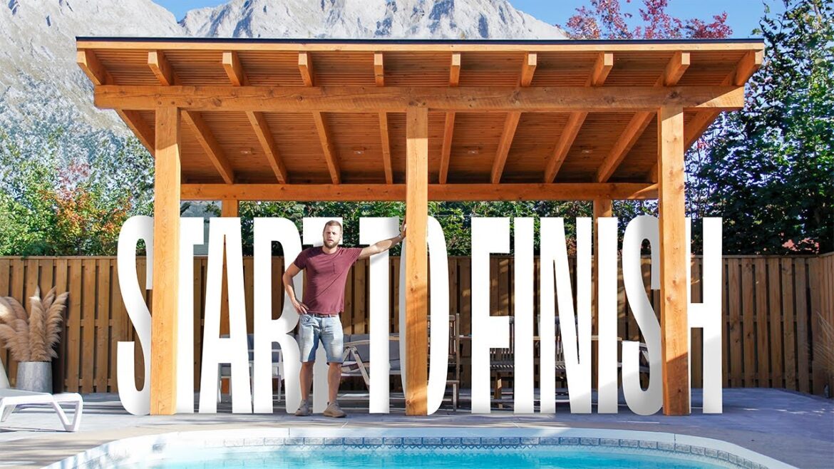 I Build a Modern Timber Frame Gazebo | My DIY Masterpiece I Build a Modern Timber Frame Gazebo | My DIY Masterpiece