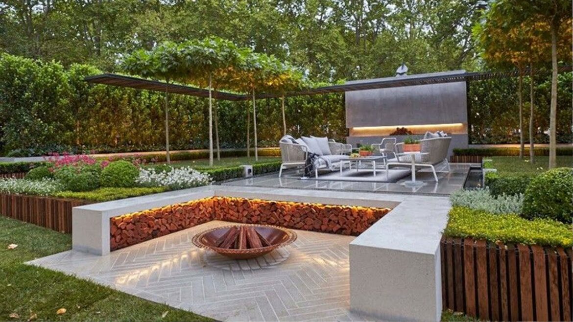 Top 100 Contemporary Modern Backyard patio Design Ideas for 2023