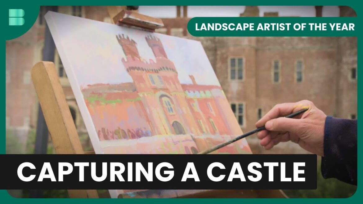 Stunning Art at 15th Century Castle - Landscape Artist of the Year - S05 EP04 - Art Documentary