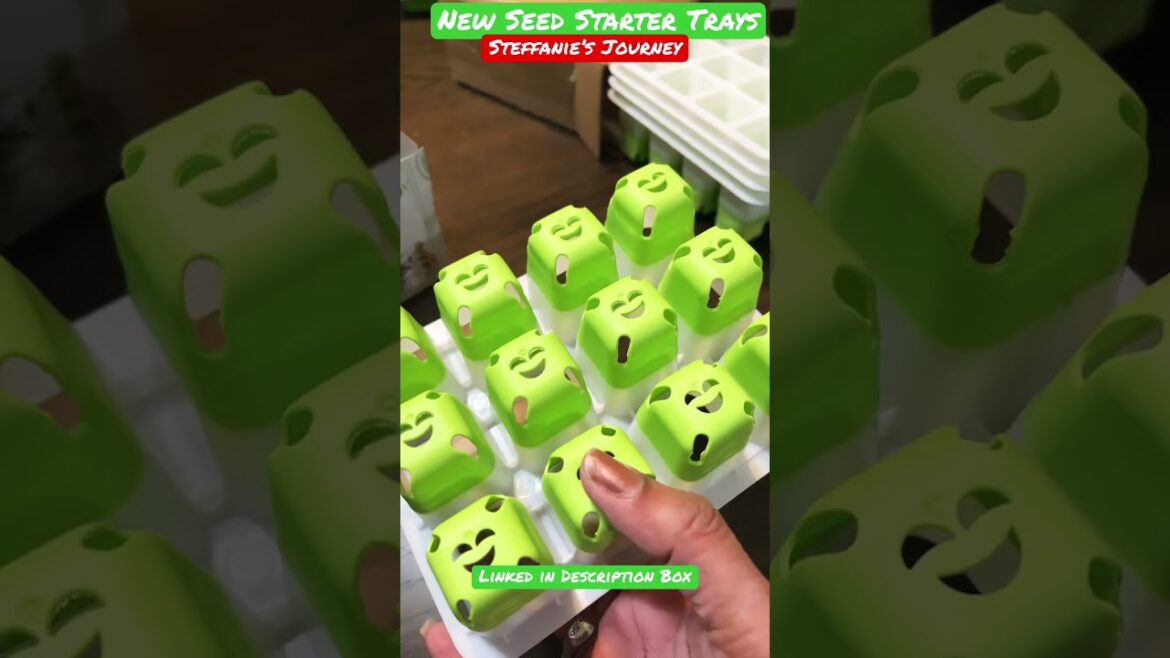 New Seed Starter Trays || Zone 7B || Gardening || Starts #41 || Steffanie’s Journey
