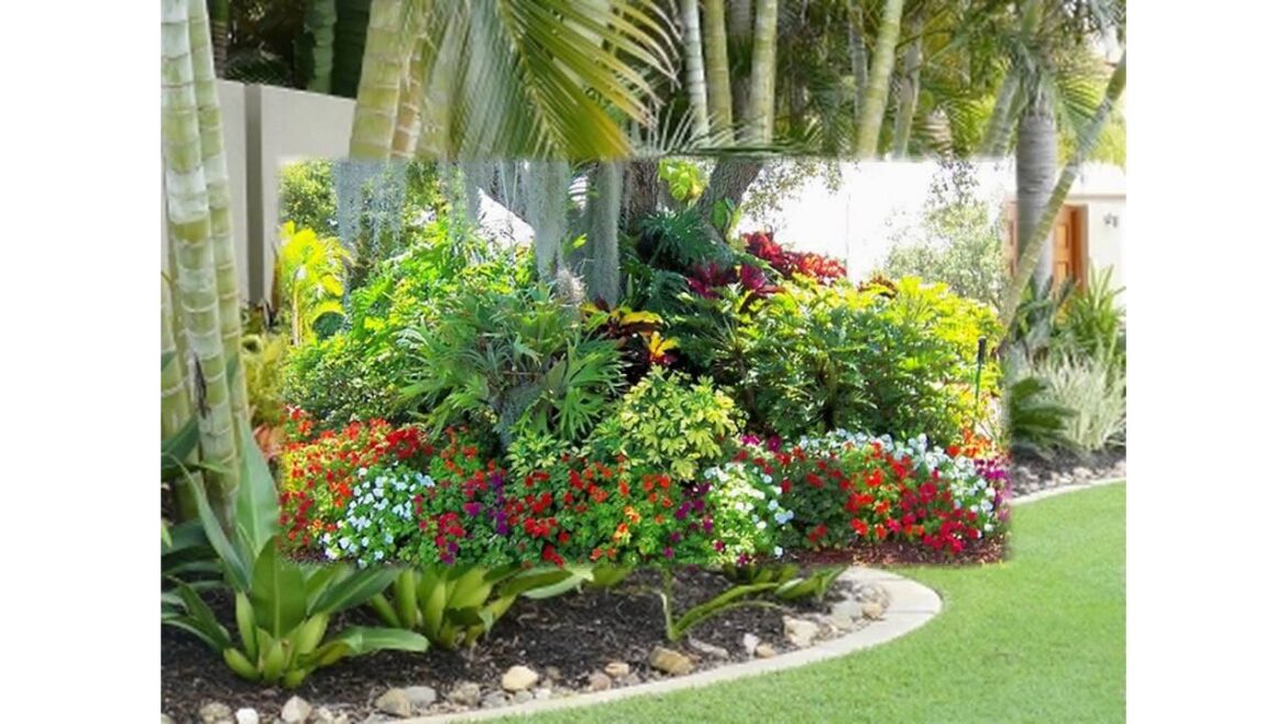 Small tropical garden ideas