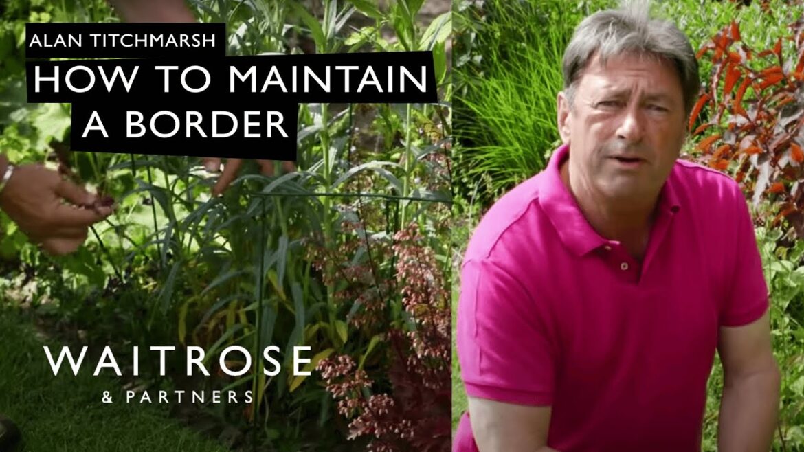 How To Maintain a Border With Alan Titchmarsh | Waitrose