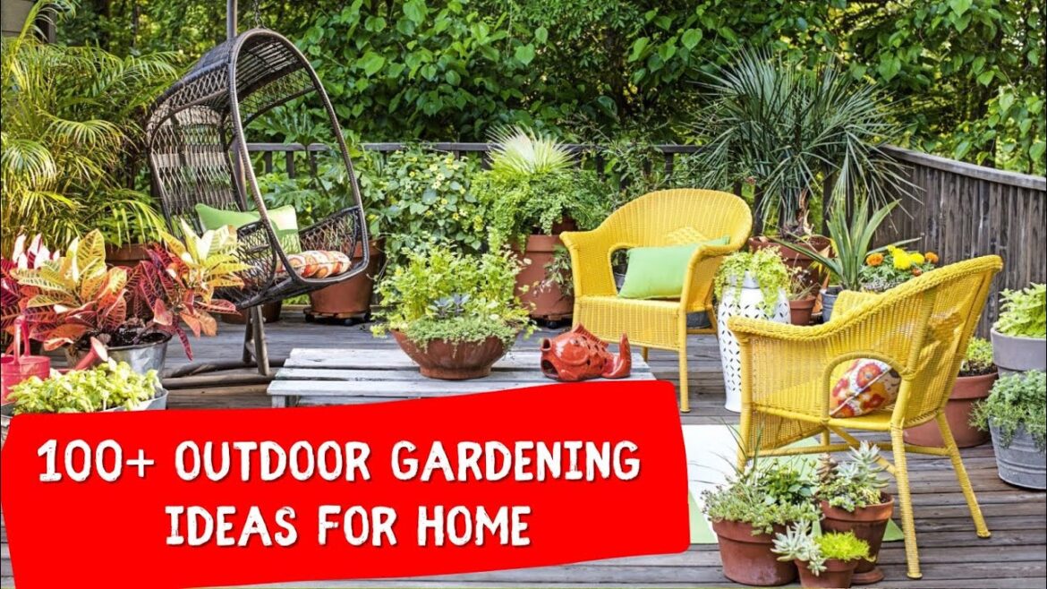 OUTDOOR GARDENING IDEAS for HOME 🍀 100 + foto backyards design OUTDOOR GARDENING IDEAS for HOME 🍀 100 + foto backyards design