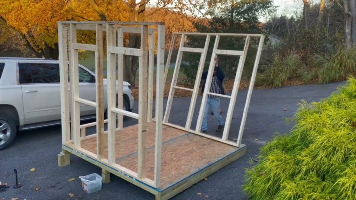 Garden Cottage Construction Begins! Garden Walk & Talk of Cottage Location, Design, and Living Frame