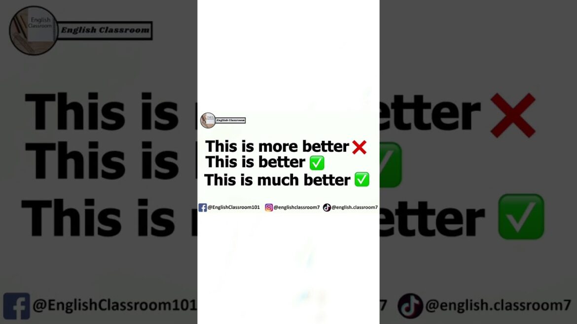 Stop Making These Mistakes in English. ❌❌  #englishclassroom #english #learnenglish #englishvocab