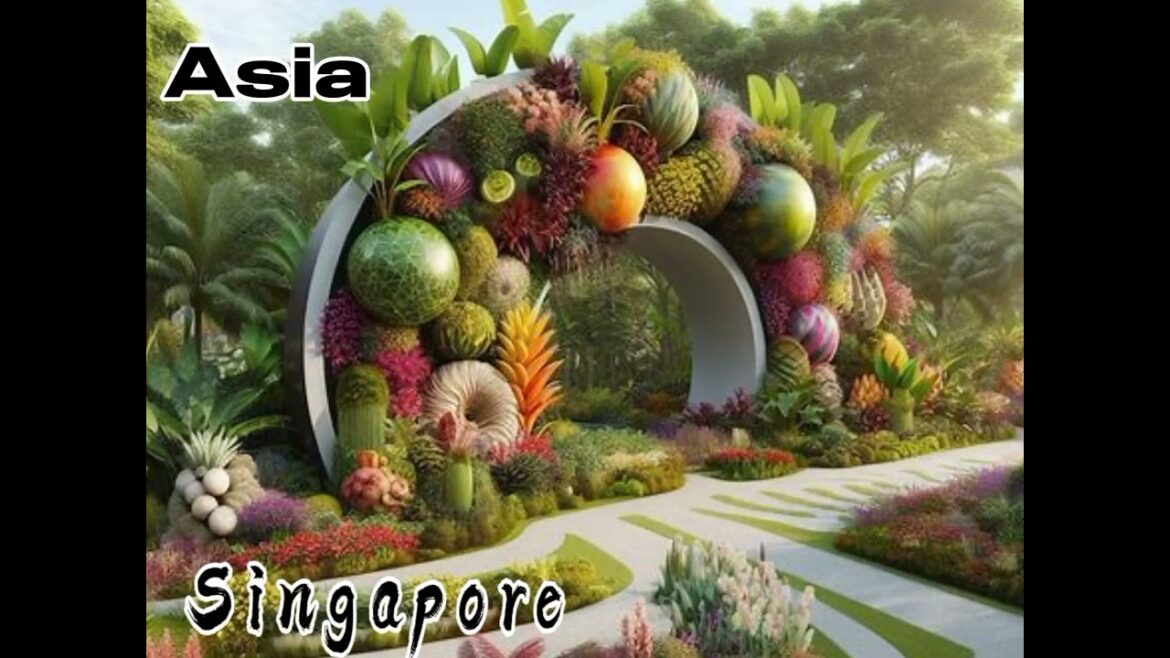 Asking ai to create a garden for asian countries #asia #culturalshifts #futureprediction