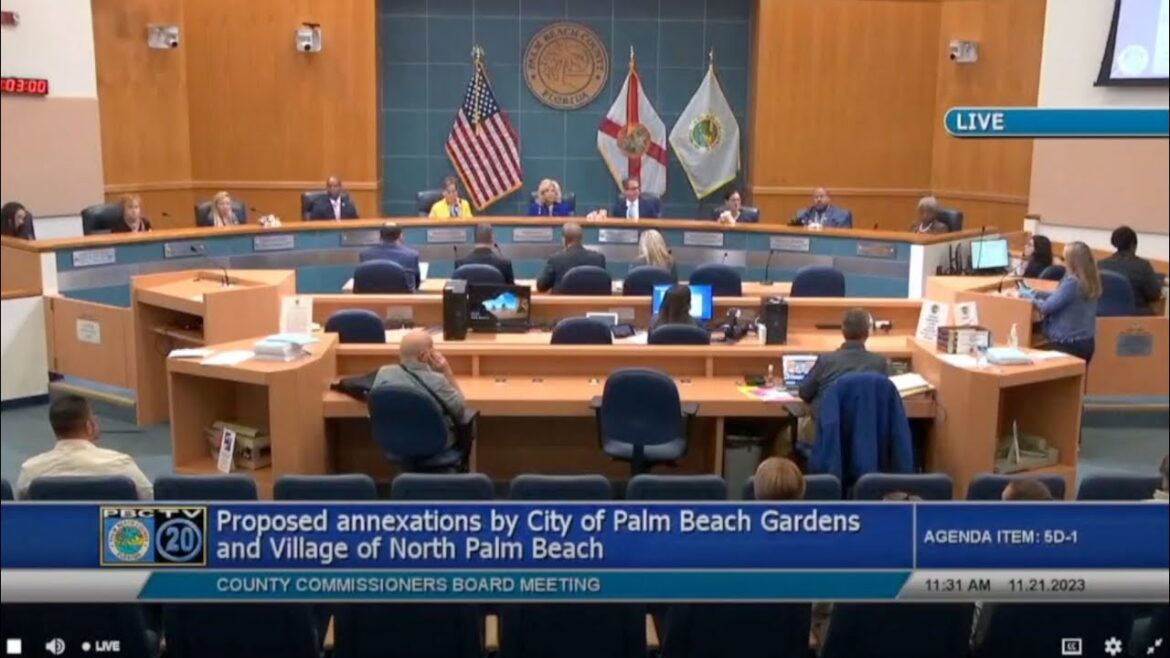 Palm Beach County won't oppose annexation plans in Palm Beach Gardens, North Palm Beach