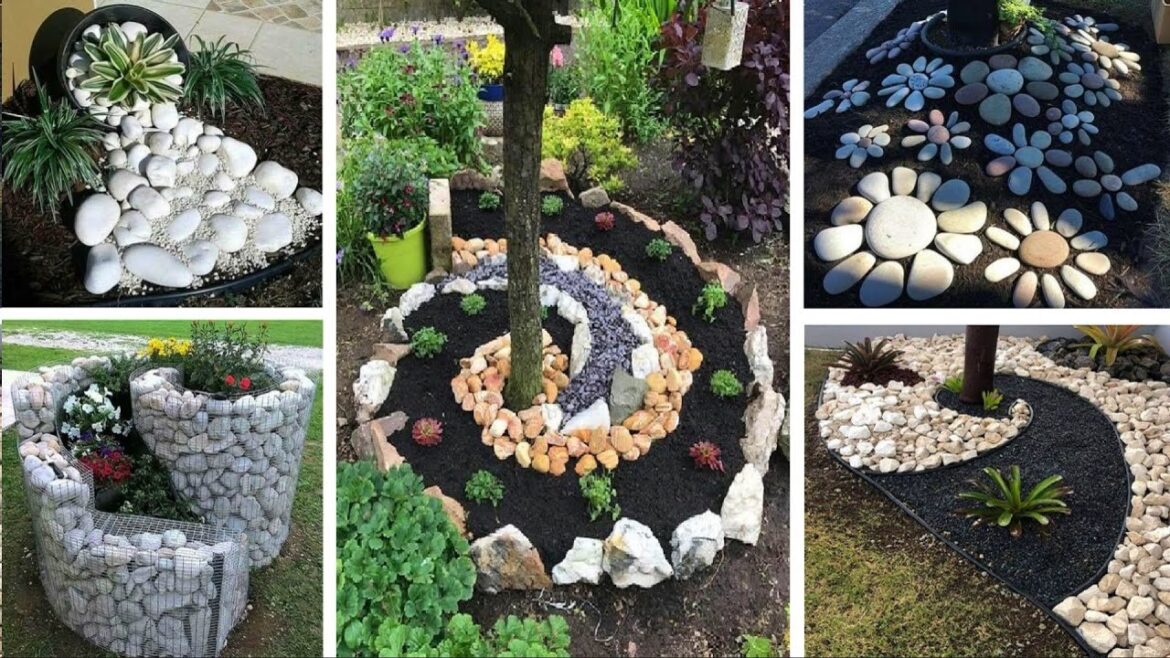 70 Garden Design with Pebbles for an Aesthetic Look | GARDEN IDEAS