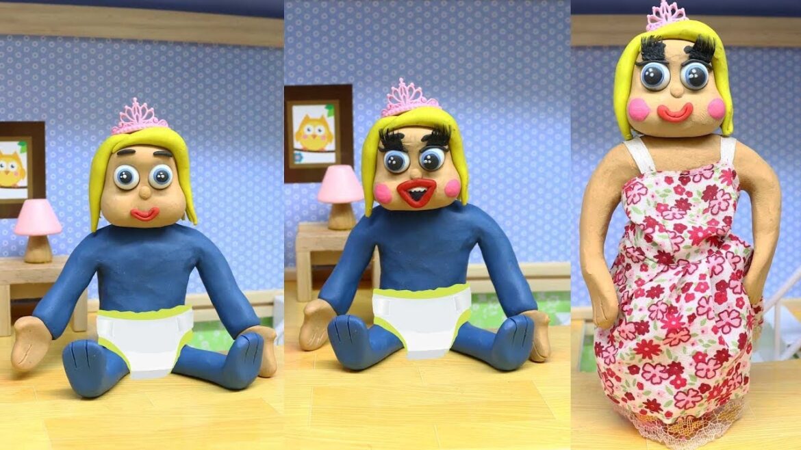 BABY PRINCESS FACE MAKEUP - Cartoons Kids Animation