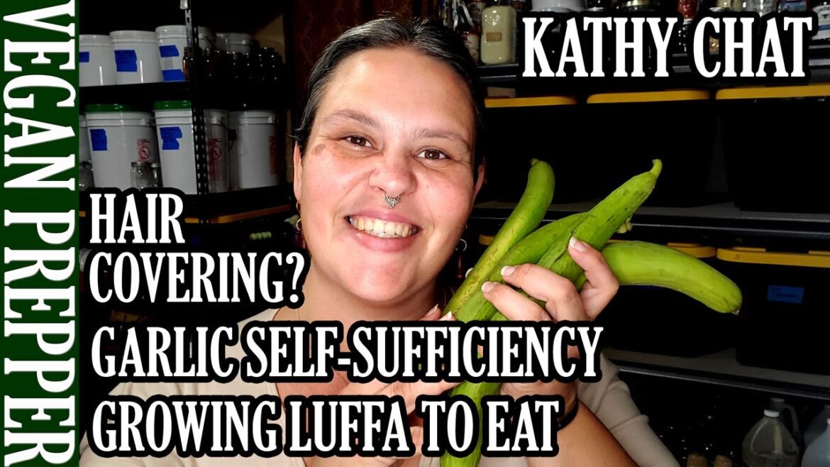 Life Update, Plans for Garlic Self-Sufficiency, Grow Luffa for Eating, Growing Hair, Hair Covering Life Update, Plans for Garlic Self-Sufficiency, Grow Luffa for Eating, Growing Hair, Hair Covering