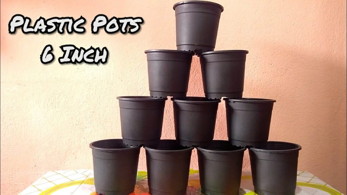 UNBOXING : Plastic Pots For Plants || Online Gardening Products