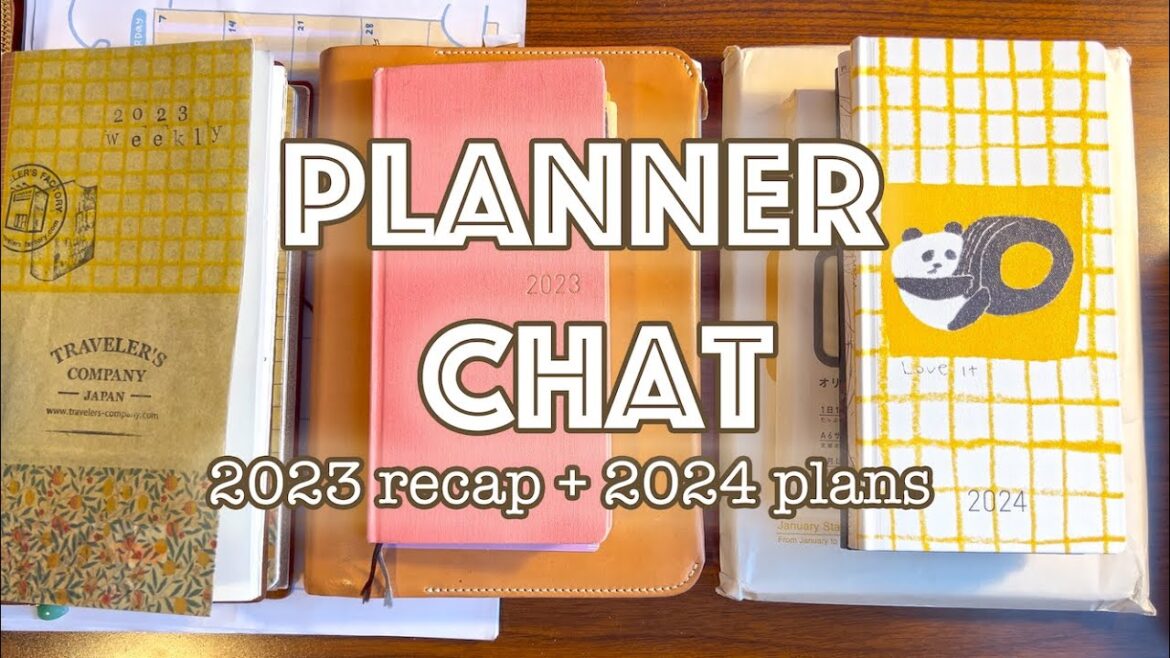 Planner chat: 2023 recap + plans for 2024 | Hobonichi Cousin, A6 Original, Weeks, Traveler’s Company Planner chat: 2023 recap + plans for 2024 | Hobonichi Cousin, A6 Original, Weeks, Traveler’s Company