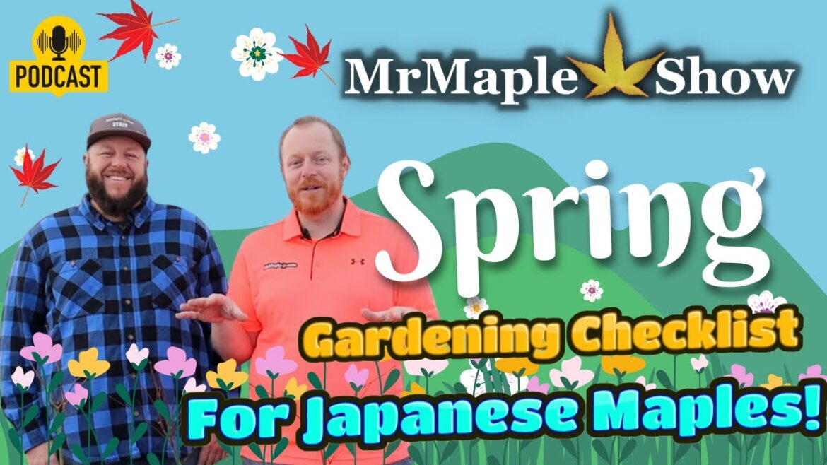 Spring Gardening Checklist For Japanese Maples | MrMaple Show Podcast Episode #22 Spring Gardening Checklist For Japanese Maples | MrMaple Show Podcast Episode #22