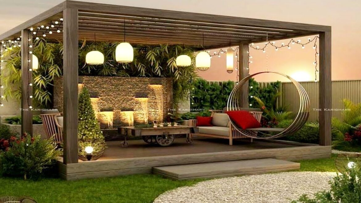 Patio Design Ideas | Modern Backyard Garden Landscaping ideas | Home Exterior | Veranda Design