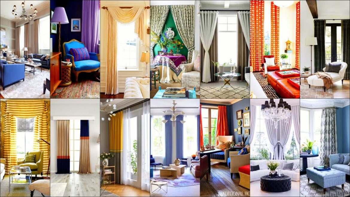 Latest Curtains for Living Rooms! 100 Curtain Design Ideas!