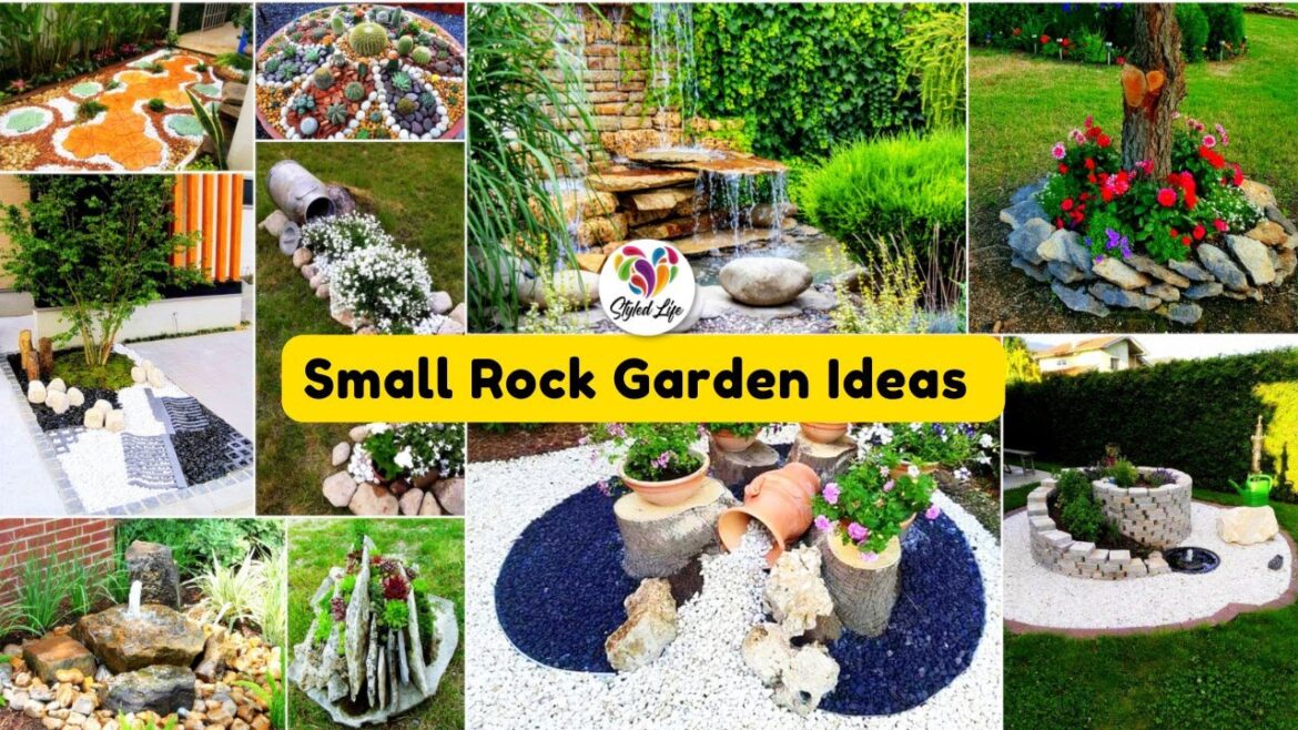 130 Small Rock Garden Ideas! Decorate your Garden with Small Stones and Pebbles
