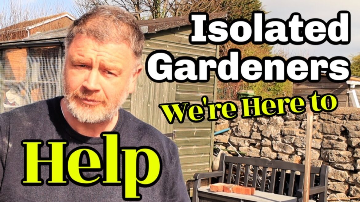 Isolated Gardeners - Join Me - lets help folks out!