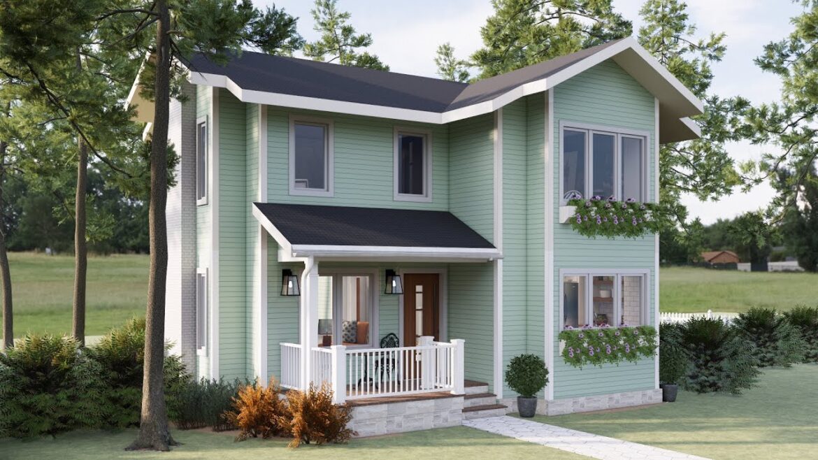 26×26 (8x8m) Charming 2-Storey Small House Design Tour | Cozy and Elegant Spaces 26x26 (8x8m) Charming 2-Storey Small House Design Tour | Cozy and Elegant Spaces