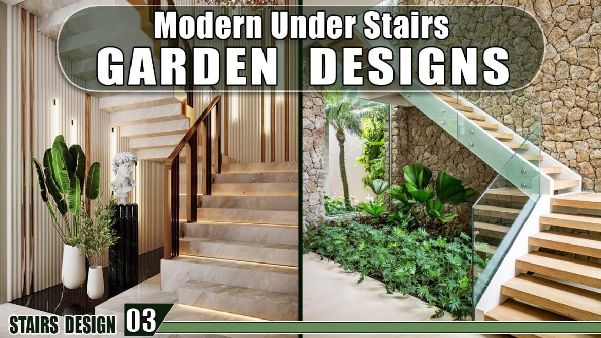 80 Modern Under Stairs Garden Design 🏡🌟