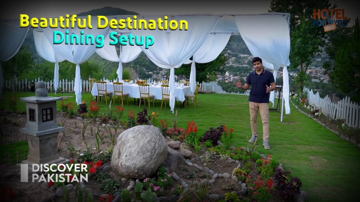 Beautiful Destination Dining in Japanese Garden with Titanic Point | Discover Pakistan Tv