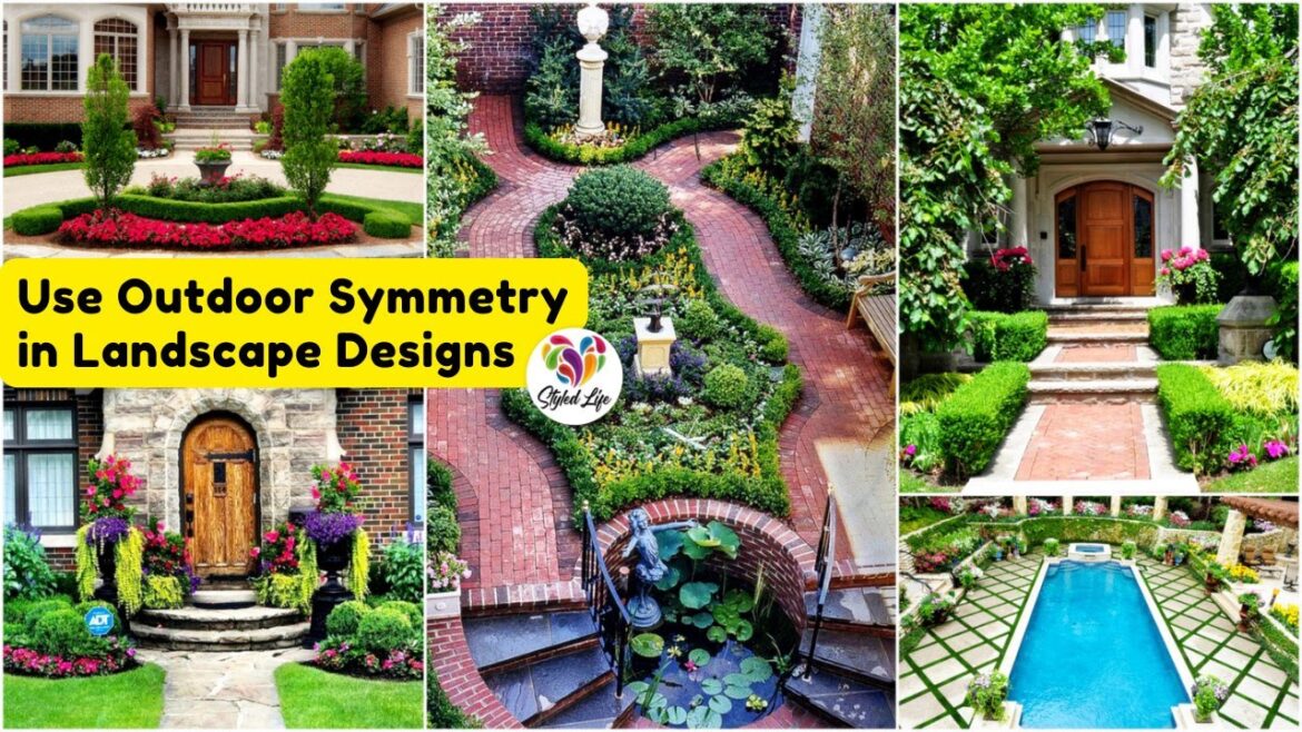 Formal Garden Ideas! Use Outdoor Symmetry While Designing Your Landscape