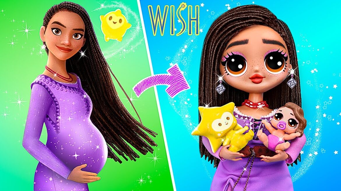 Princess Asha with Her Babies / 31 DIYs for LOL OMG Princess Asha with Her Babies / 31 DIYs for LOL OMG