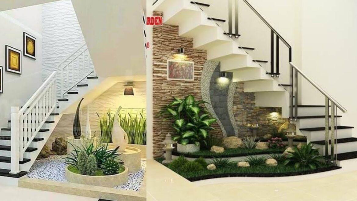 So Creative Side Stairs Pro-Garden Flower landscaping Design Ideas For New Home