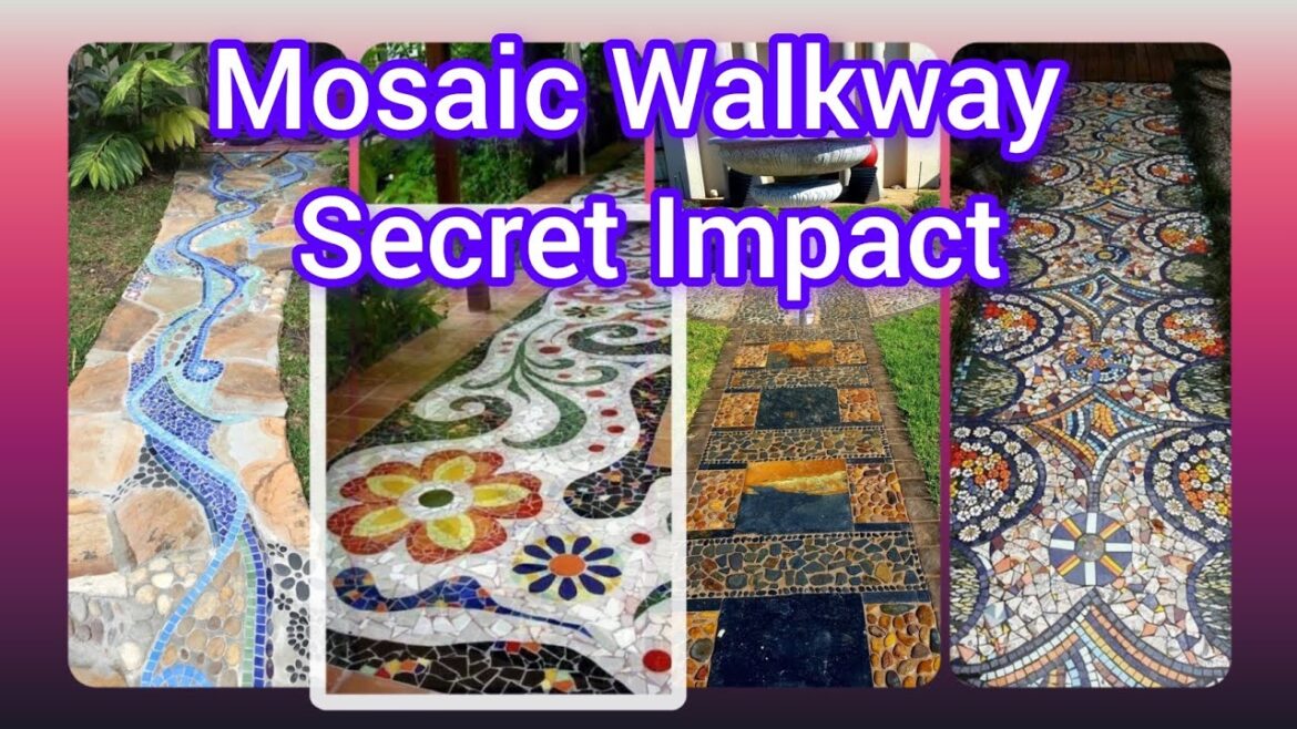 You Need to See Outdoor Landscape Mosaic Designs l Mosaic Garden Pathway Design l Garden Makeover
