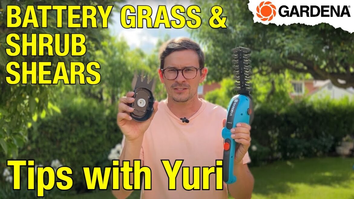Gardening Tips with Yuri | Episode #4 | GARDENA Battery Grass and Shrub Shears